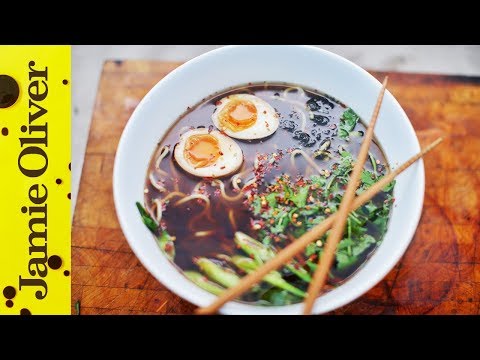 Chicken Ramen Noodle Soup | Food Busker