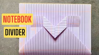 Easy Notebook Divider | Notebook Partition | How to make Partition in Notebook |Term 2 Partition