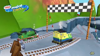 Thomas & Friends Magical Tracks Percy Races Against Raul