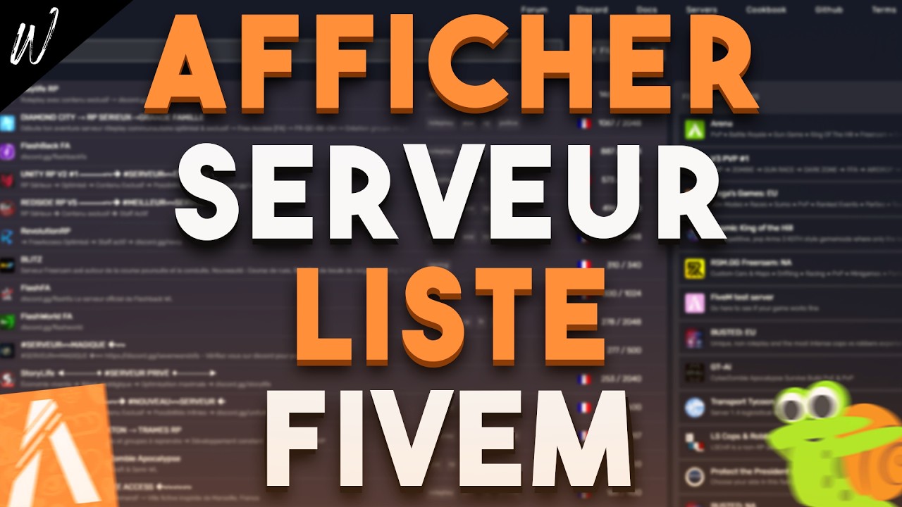 COMMENT AFFICHER SON SERVEUR DANS LA LISTE FIVEM ! (2026) MÉTHODE ...