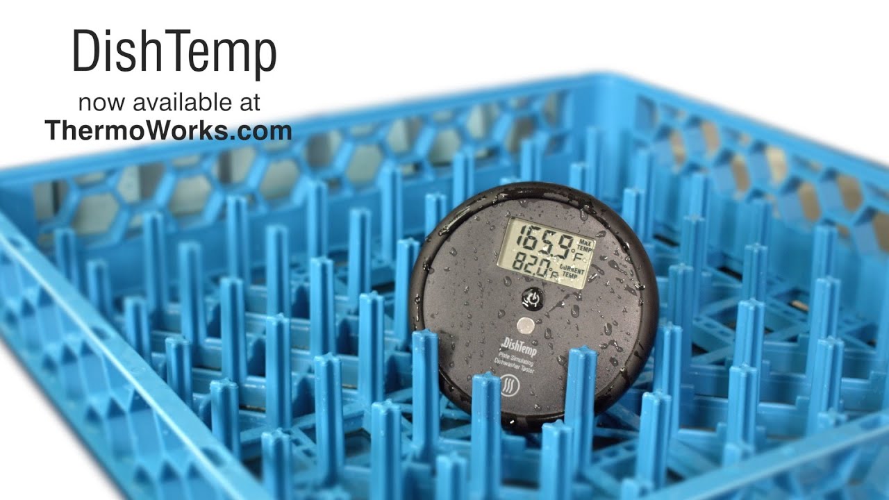 DishTemp - Plate Simulating Dishwasher Tester 