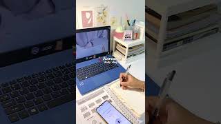 korean study vlog 🇰🇷💖 #studyvlog #studytok #studywithme #studytimelapse #studykorean