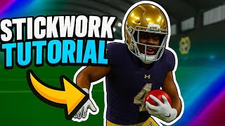 Famous Full College Football 26 STICK WORK TUTORIAL! Learn How to STOP AND GO! Profile