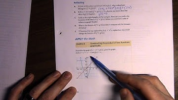 9.3 Combining two functions, Products