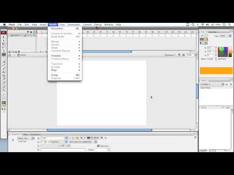 Introduction to Flash Animation Part 1