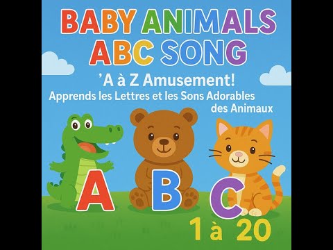 Animal ABC Phonics Song | A to Z Animal Alphabet Song for Kids with Fun ...