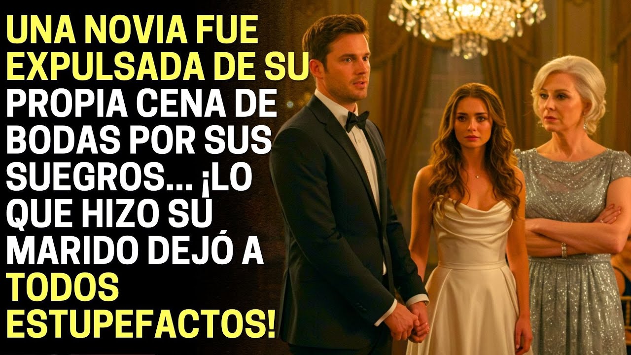 Una novia fue expulsada de su propia cena de bodas por sus suegros… ¡Lo que hizo su esposo dejó