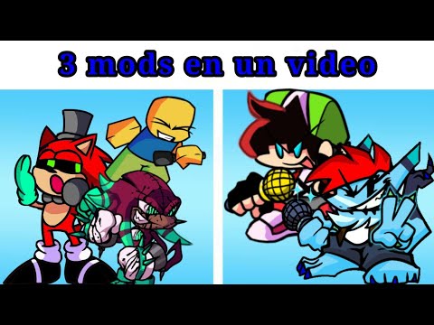 Fnf 3 Fnf 3 mod en un video - YouTube