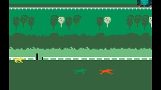 Matell Intellvision Game: Horse Racing (1980 Mattel)