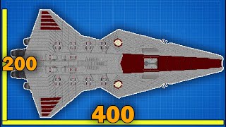 400 BLOCK LONG Venator Star Destroyer Built in Minecraft