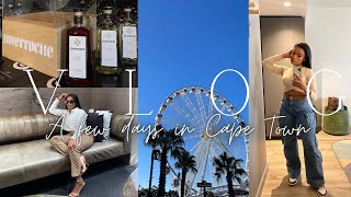 VLOG: A FEW DAYS IN CAPE TOWN | ATTENDING AN EVENT AND MINI SOLOCATION | SOUTH AFRICAN YOUTUBER