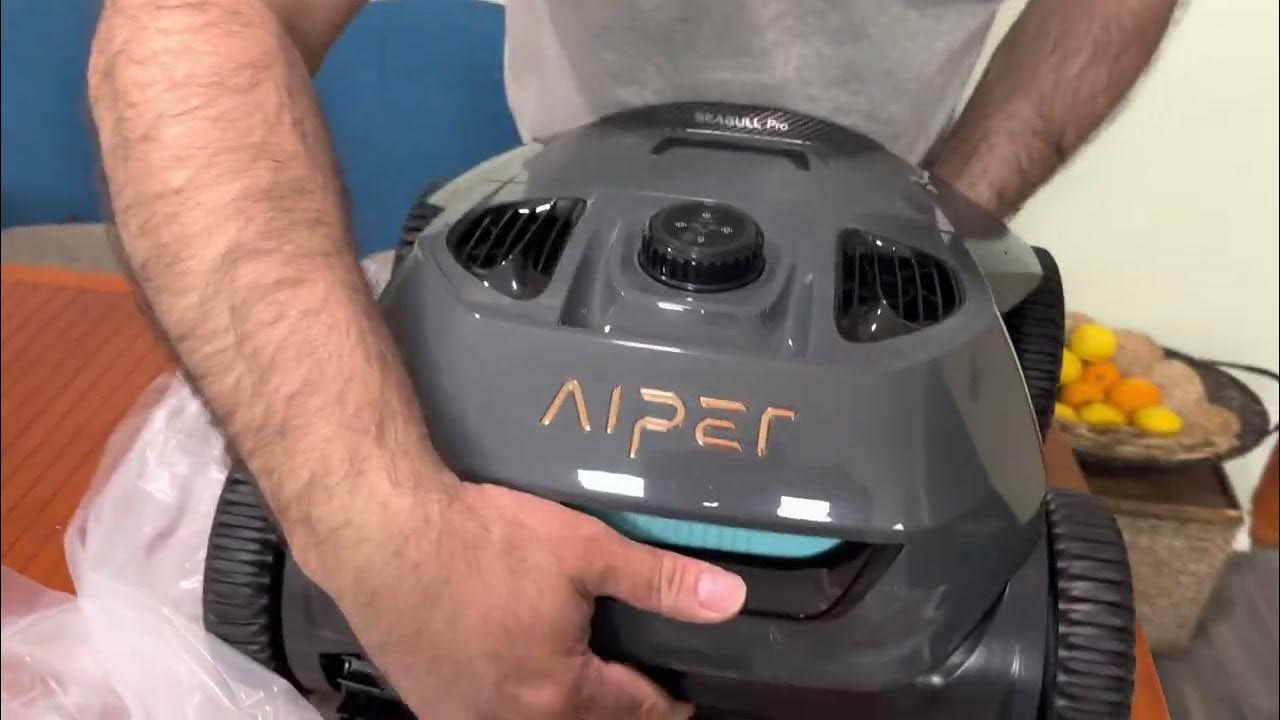 Aiper seagull pro robotic pool cleaner YouTube