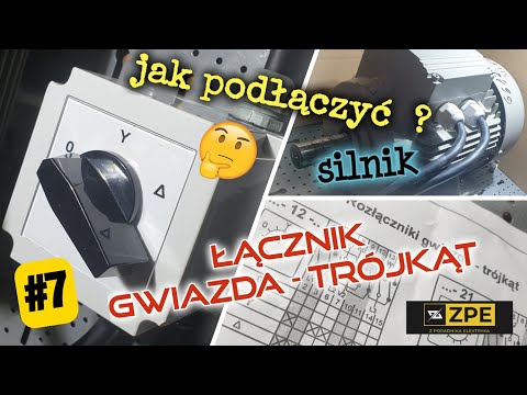 Wideo: Przełącznik trójfazowy - schemat połączeń