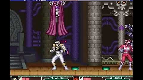 SNES Longplay [282] Mighty Morphin Power Rangers - The Movie (2-Players)