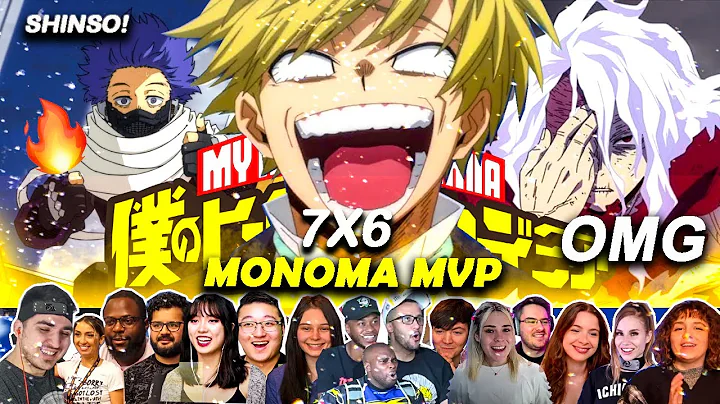 Monoma's Clutch 🤯He Left Them in Shock🥶My Hero Academia Episode  7x6 Reaction Mashup
