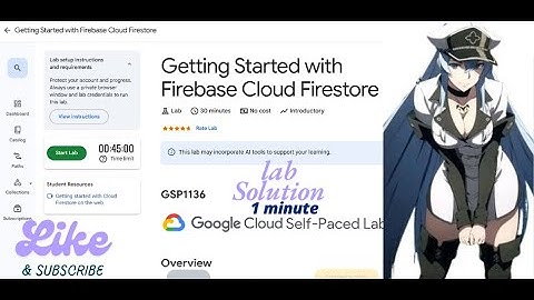 Getting Started with Firebase Cloud Firestore || Qwiklabs Arcade 2025.