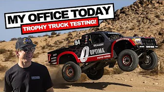 Behind the scenes TROPHY TRUCK Testing - Pre Baja 500