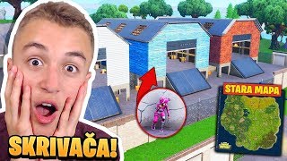 IGRAMO SKRIVAČA NA *STAROJ* FORTNITE MAPI! *prebrutalnoo*