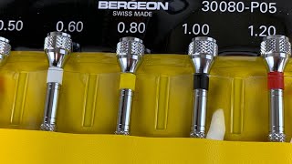 Bergeon 5 screwdriver 30080 p05 arkansas stone 
