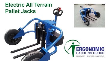 Electric Off Road Indoor Outdoor Pallet Jack - Conhersa EH2  -  Ergonomic Handling Group