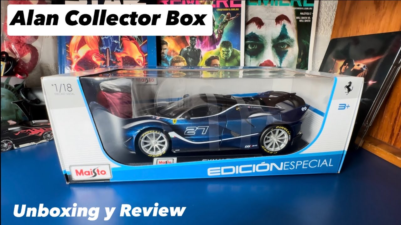 Ferrari FXX-K Evo / Maisto 1/18 / Unboxing y Review - YouTube
