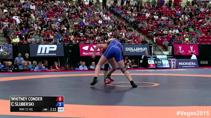 53 kg Finals - Whitney Conder (Army WCAP) vs Carle...