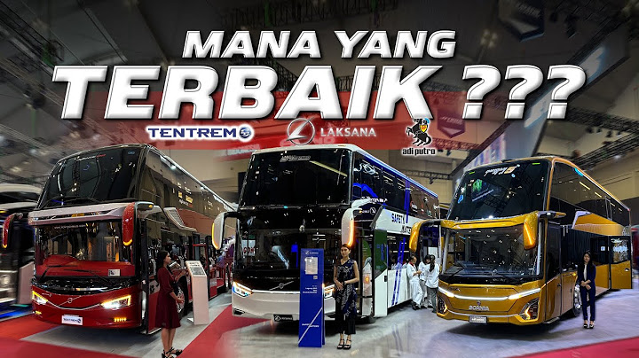 KUPAS TUNTAS SEMUA BUS TINGKAT MEWAH DI GIIAS 2024‼️