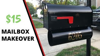 How to Paint a Mailbox for $15