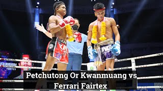 Muay Thai in Thailand: Petchtanong Or Kwanmuang versus Ferrari Fairtex