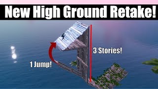 The *NEW* Advanced  High Ground Retake Tutorial! Fortnite Creative Building Drills