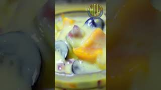 കസ്റ്റാർഡ്  ഫ്രൂട്ട് സാലഡ് | Custard fruit salad malayalam | fruit salad recipe malayalam | Shorts