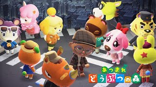 密です!密です。密です、密です…【あつまれ どうぶつの森】