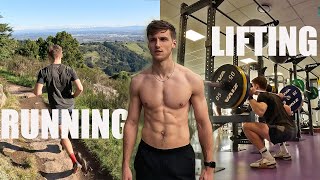 How I balance running AND lifting weights  day in the life of a hybrid athlete