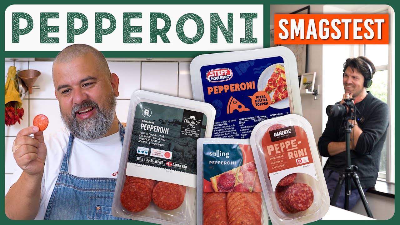 PEPPERONI-TESTEN 🍕 | Hvem laver den bedste pizzapølse? | 11 stk