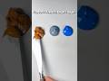 This Color Mix is TOO Satisfying! Carrot + French Blue + Blue! #colormixing #satisfyingvideo