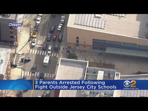 Parents arrested after fight outside Jersey City schools