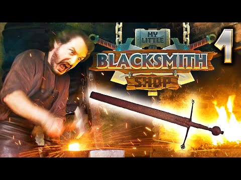 LE FORGERON LE PLUS CLAQUÉ AU MONDE !! - My Little Blacksmith Shop - [NO TUTO]