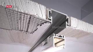 KLUS LLC - the PK-4 system creates easy to install lines of light.