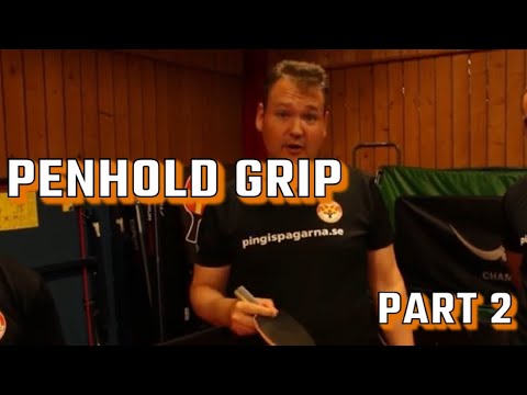 How To Learn and Practice with the PENHOLD GRIP in TABLE TENNIS | Penhold Techniques| Tutorial