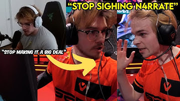 Sen Zellsis Talks About When He Yelled At N4RRATE For Sighing On The MIC