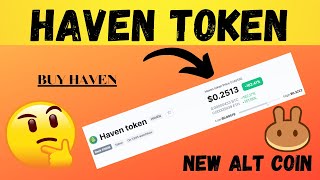 How to Buy Haven crypto/ Token in PancakeSwap using trust wallet | HAVEN coin