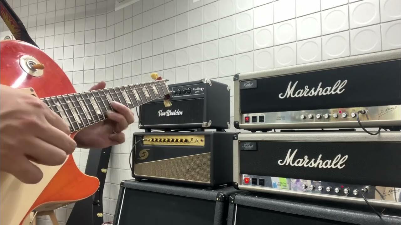 Joe Bonamassa Style Tone!(Joe Bonamassa Amp Rig) YouTube