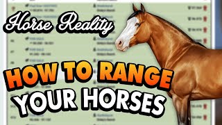 How to Range Your Horses + My Quarter Horse Project Update! [Horse Reality]