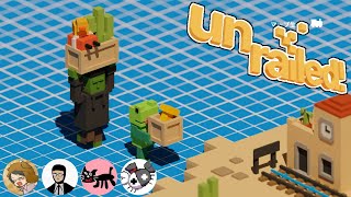 【４人協力】線路を敷いて脱線確定の列車を救おう！【Unrailed!】 screenshot 4