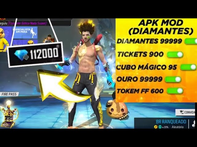 NOVO BUG DO DIAMANTE INFINITO FREE FIRE 2022 ATUALIZADO 