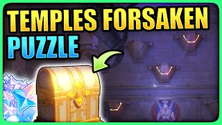 Temples Forsaken Puzzle at Safhe Shatranj (Luxurious Chest Reward) Genshin Impact World Quest