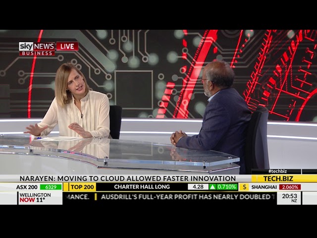 Shantanu Narayen interviewed on Sky News Australia