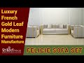 Felicie sofa set rsf220  french luxury living room furniture for horeca  hospitality project