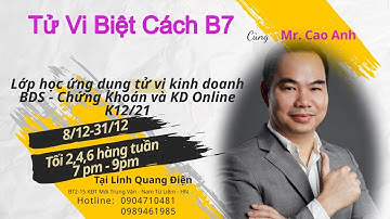 Cách cục đặc biệt trong khoa tử vi cần nhớ B7