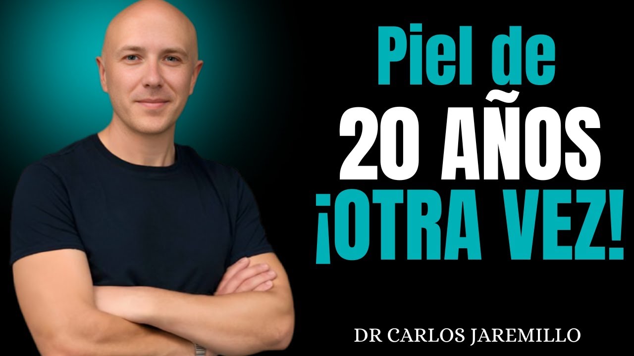 ¡5 Pasos (MUY FÁCILES) Para Tener Una PIEL De 20 Años! Rutina En 90 SegundosDr. Carlos Jaramillo